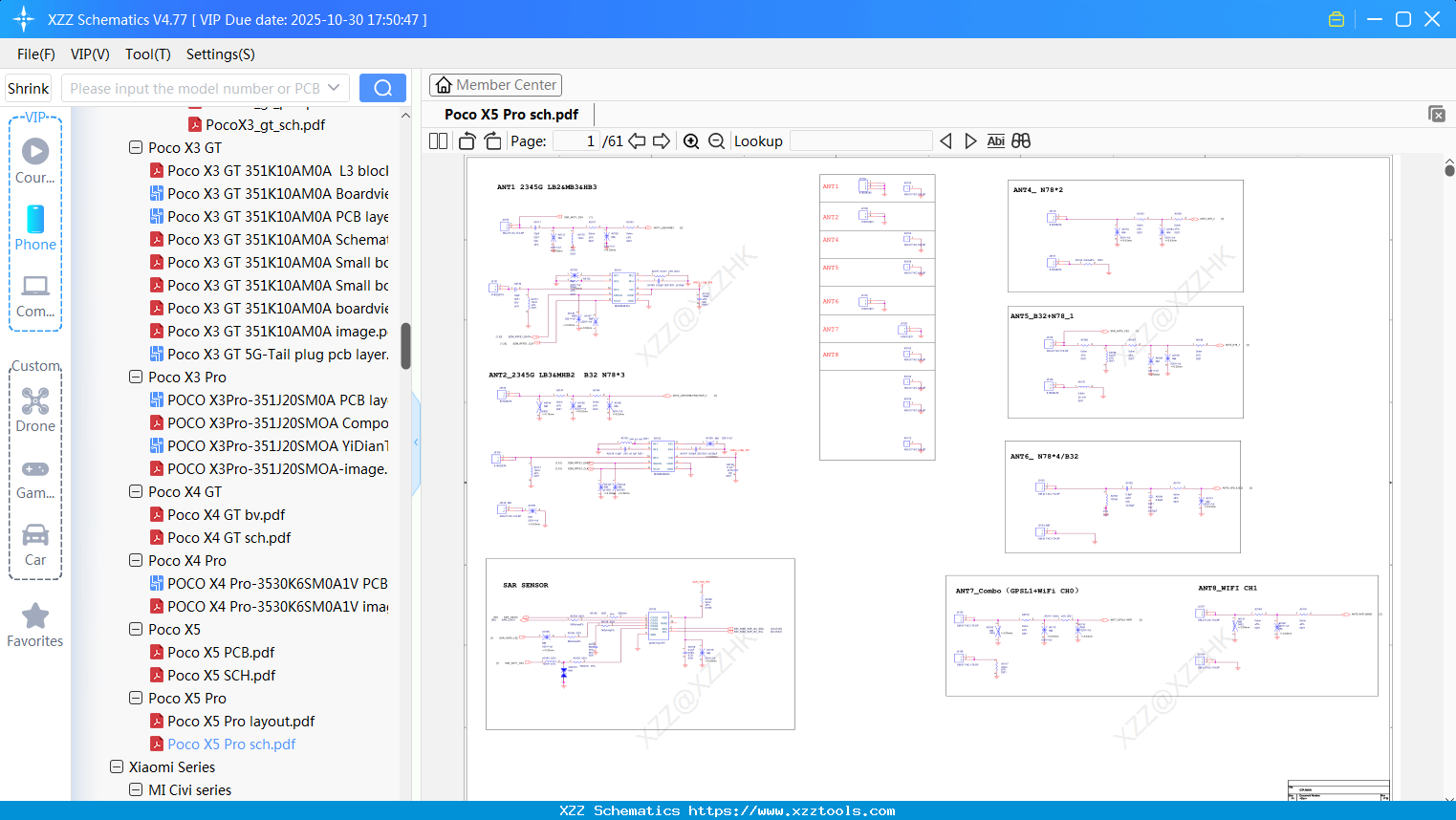Xiaomi Poco X5 Pro Sch